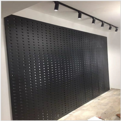 建材市場使用瓷磚沖孔板展架的原因