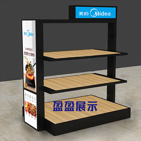 家電展架怎么選？定制中島展示柜與展示臺的深度解析與應(yīng)用指南